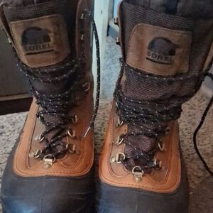 Sorel Brown and Black Men's Boots